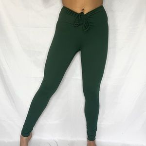 Victorias Secret Pink front scrunch leggings